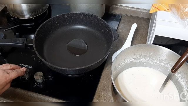 Блины , обкатка подаренной сковороды