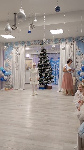Новогодний праздник 2025 в средней группе.