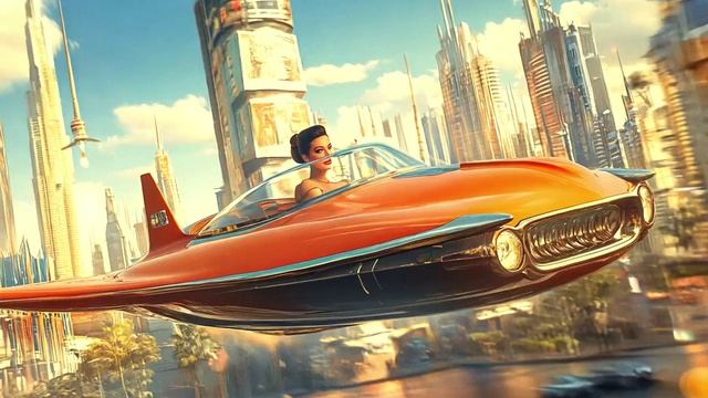 Retro Future World - 1950s Sci-Fi - 1950's Super Panavision 70 EP4D #Retrofuturism