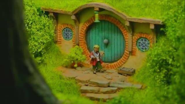 Вставка для книг. Дом хоббита. Как сделать