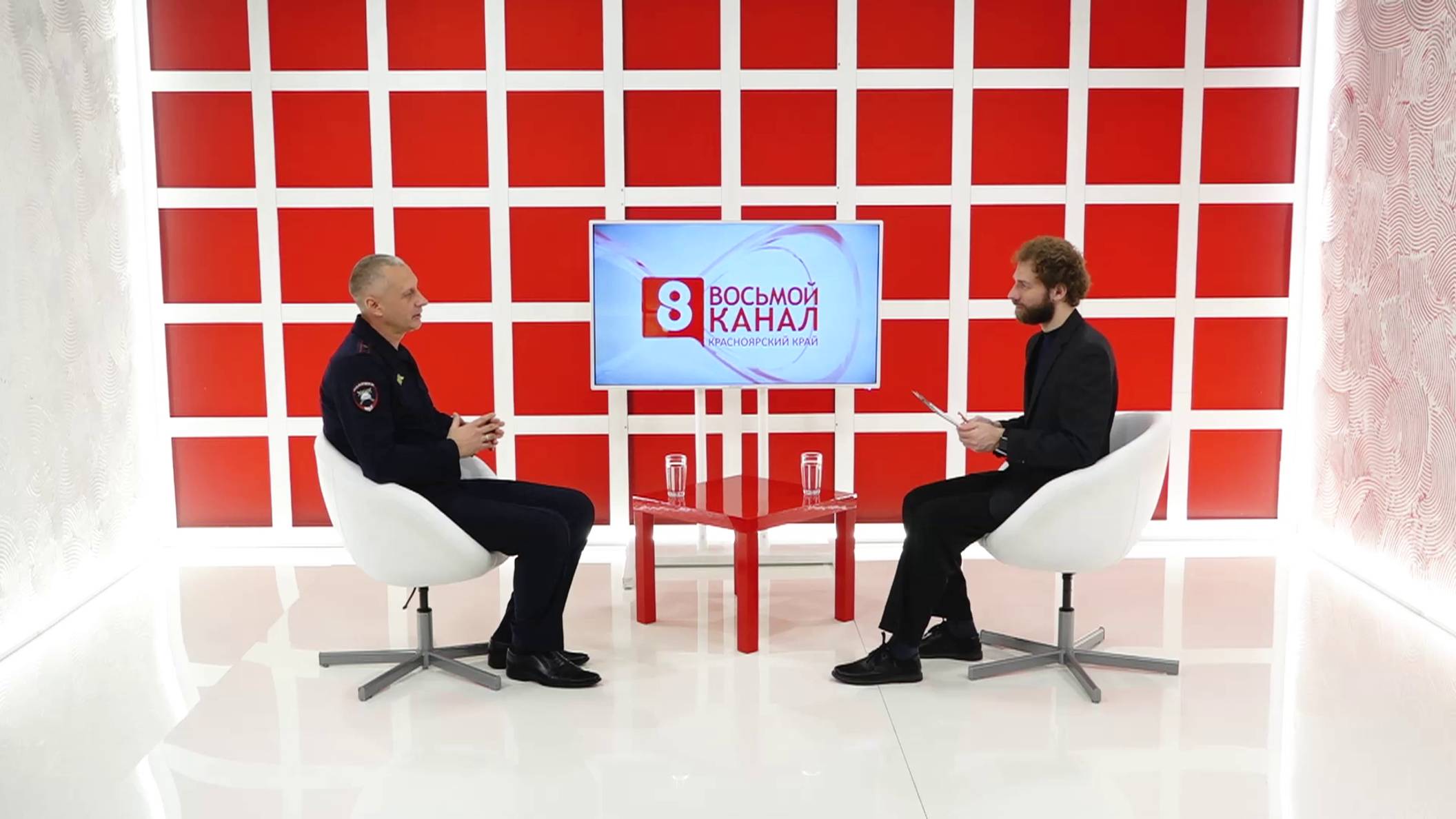 Интервью на 8 канале. Владимир Дудкин, Артур Лукава