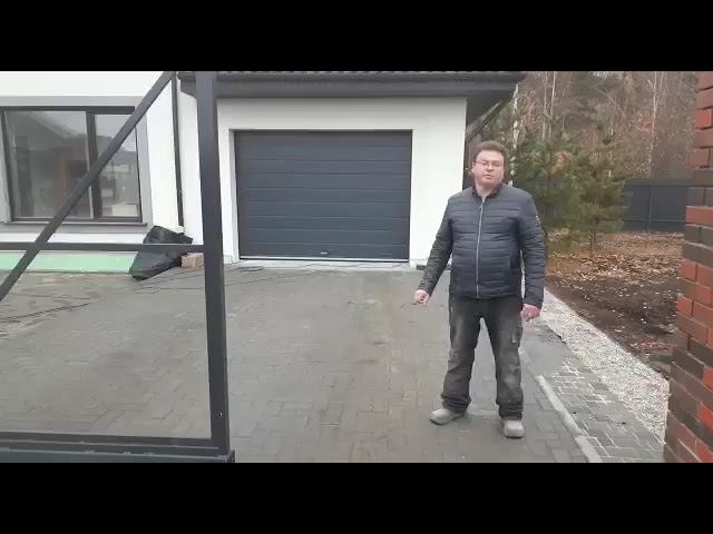 Отзыв клиента. Монтаж ворот откатных и распашных, а также установка секционных ворот.