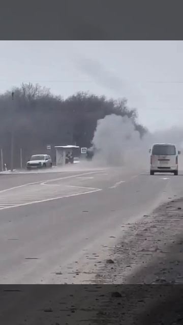Водитель автомобиля на трассе Мелитополь – Васильевка, молниеносно среагировал и сумел уйти от удара