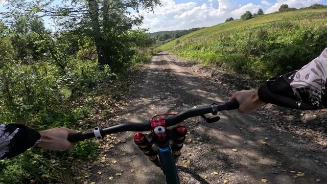 Шестой спуск. Самые затяжные спуски по дорогам в Есауловке.