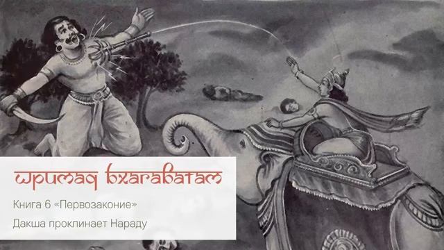 6-5. Дакша проклинает Нараду. Шримад Бхагаватам