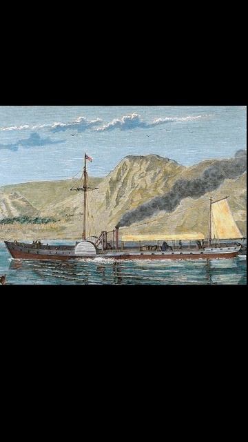Первый пароход//Этот день #история #news #history #top #факты #sea #пароход #steamboat #shorts