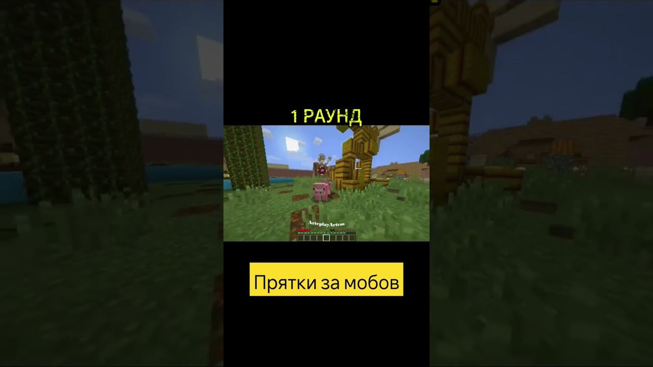 #майнкрафт #gaming #minecraft #roblox #прикол #100дней #анимация #100days #мем #mods #прятки