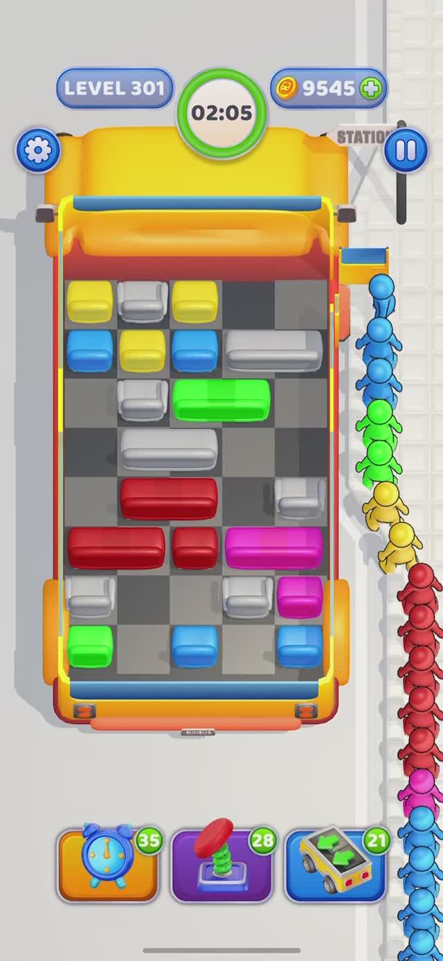 Прохождение Seat Away level 301