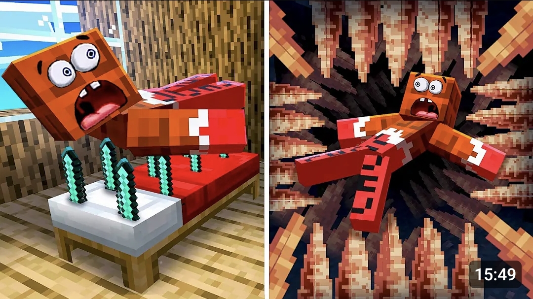 Я Сделал КОВАРНЫЕ Ловушки Для ДРУГА в Майнкрафт! Minecraft