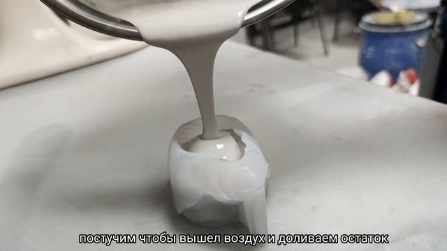 Мастер-класс по изготовлению свечи в гипсовом подсвечнике