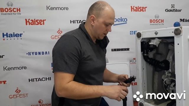 Стиральная машина индезит скачет при отжиме _ Indesit сильно вибрирует _ Ремонт за 2 минуты