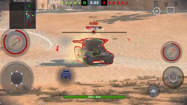 WorldofTanks.igrok аккуратно высунул морду