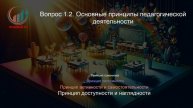 Воспитатель группы продленного дня в рамках реализации ФГОС. Профпереподготовка. Лекция.