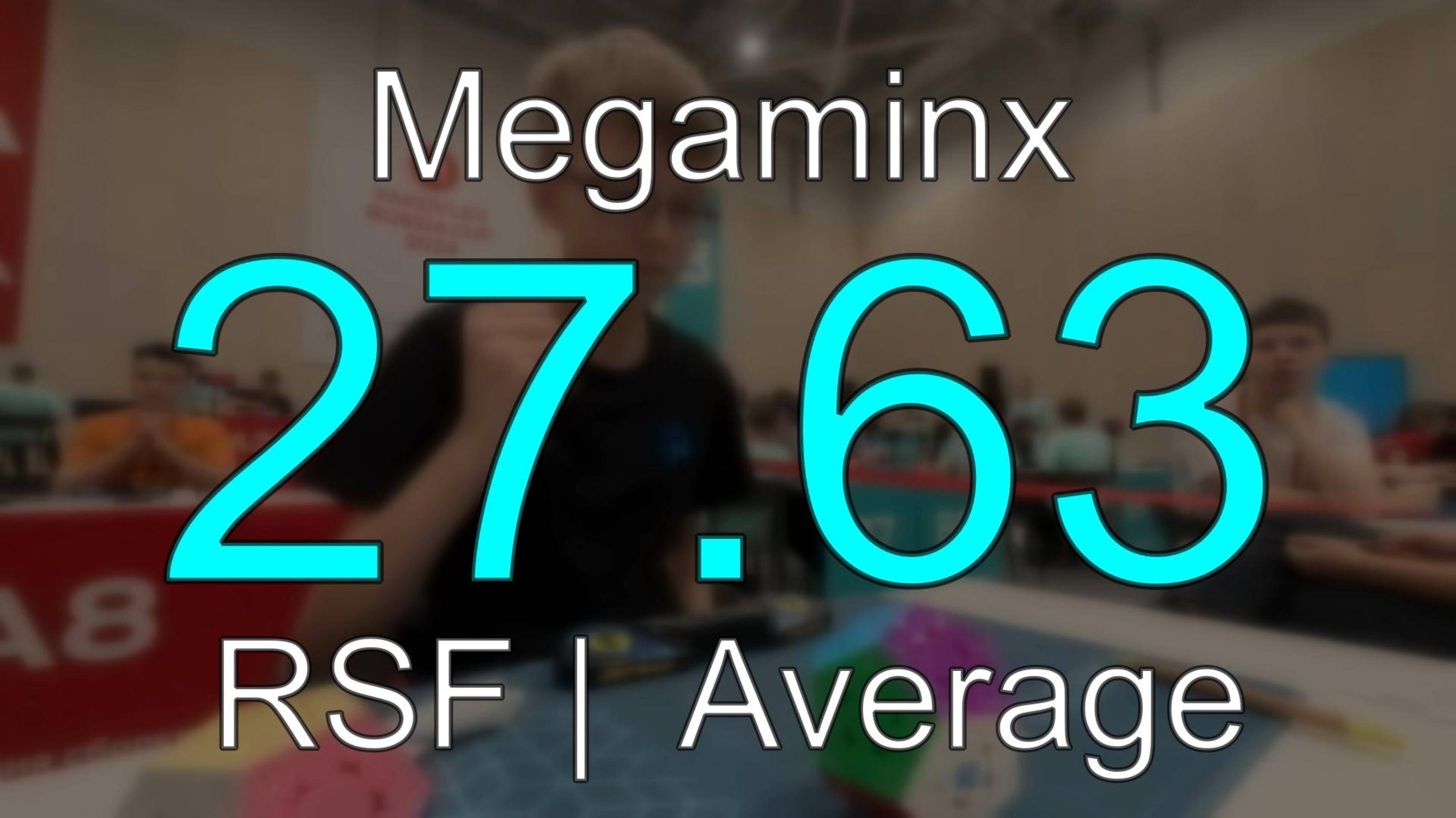 [27.63] RSF Megaminx Average  Yakovlev Russia Cup 2024