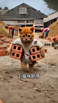 Грустная история о маленьком котике