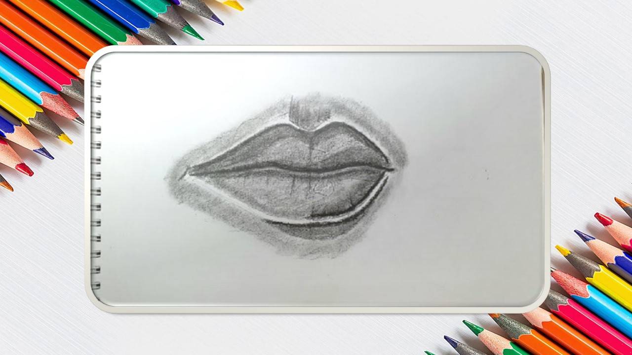 Как нарисовать красивые и реалистичные губы? Рисование карандашом