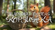 Новые детские сказки 🧚БЕЛОЧКА И ПУСТАЯ КОРЗИНКА