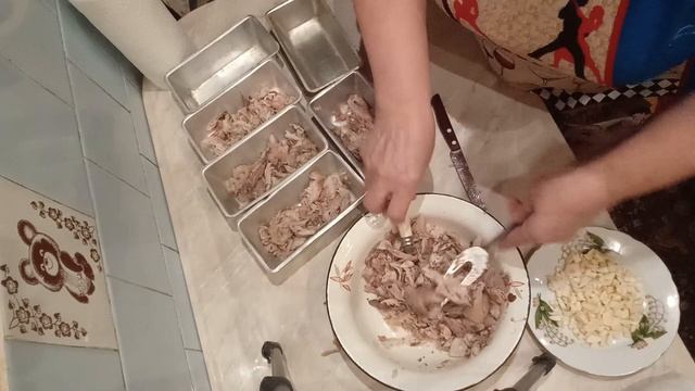 Холодец- студень из свиной рульки и курицы_Домашний холодец_Как приготовить