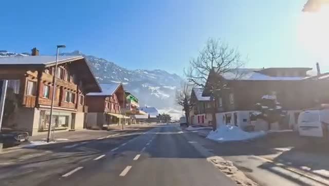 Швейцария, 4K , Езда по самым красивым дорогам Европы – Волшебство Швейцарии