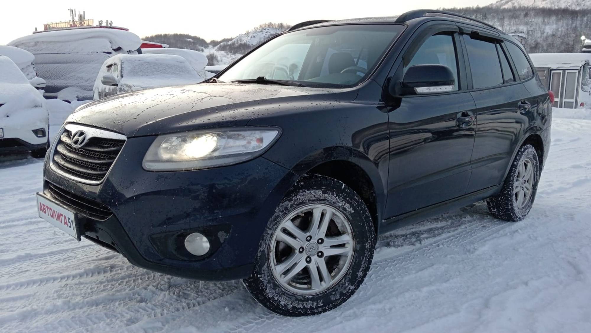 Hyundai Santa Fe 2.2 R VGT 4WD AT (197 л.с.), 2011 год