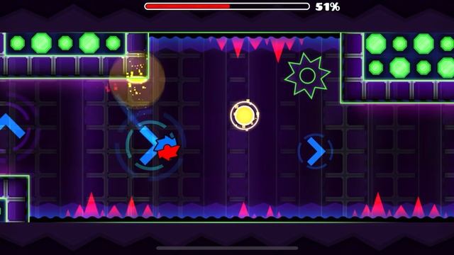 Double jump by robot chief Geometry Dash level 100%