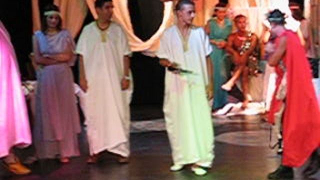 Турция 2004 Salens beach Вечернее шоу 4