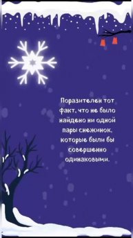 Что такое снежинки