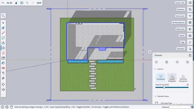 705 - Creating cutaways using section planes