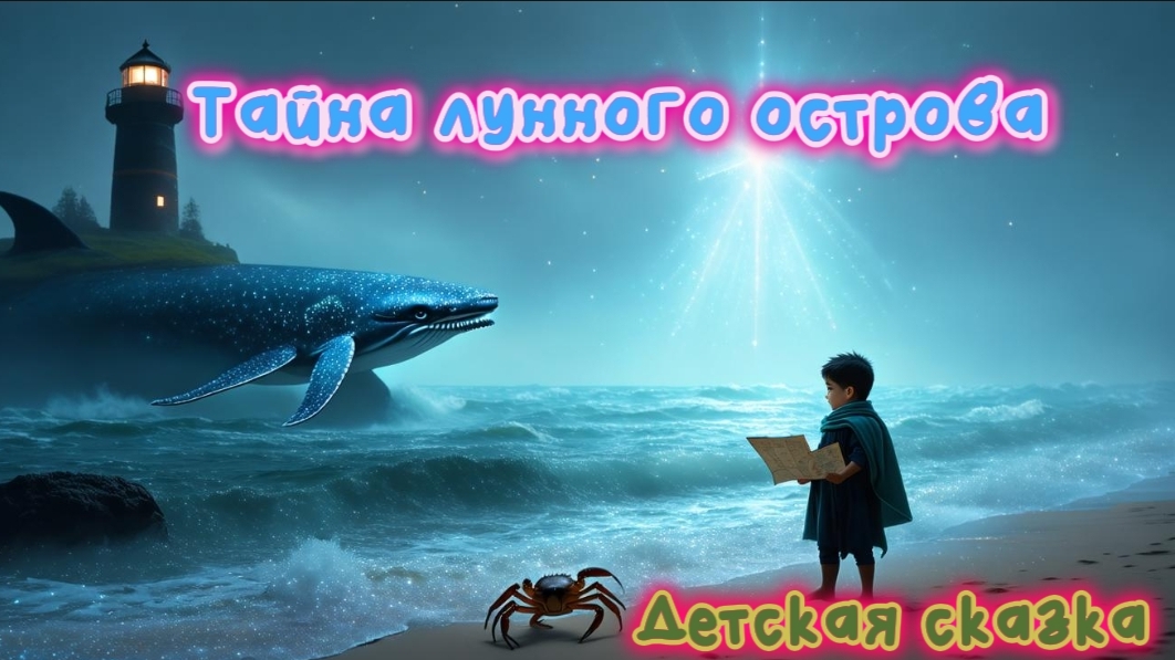 Детские сказки | Рассказы для детей - Тайна лунного острова