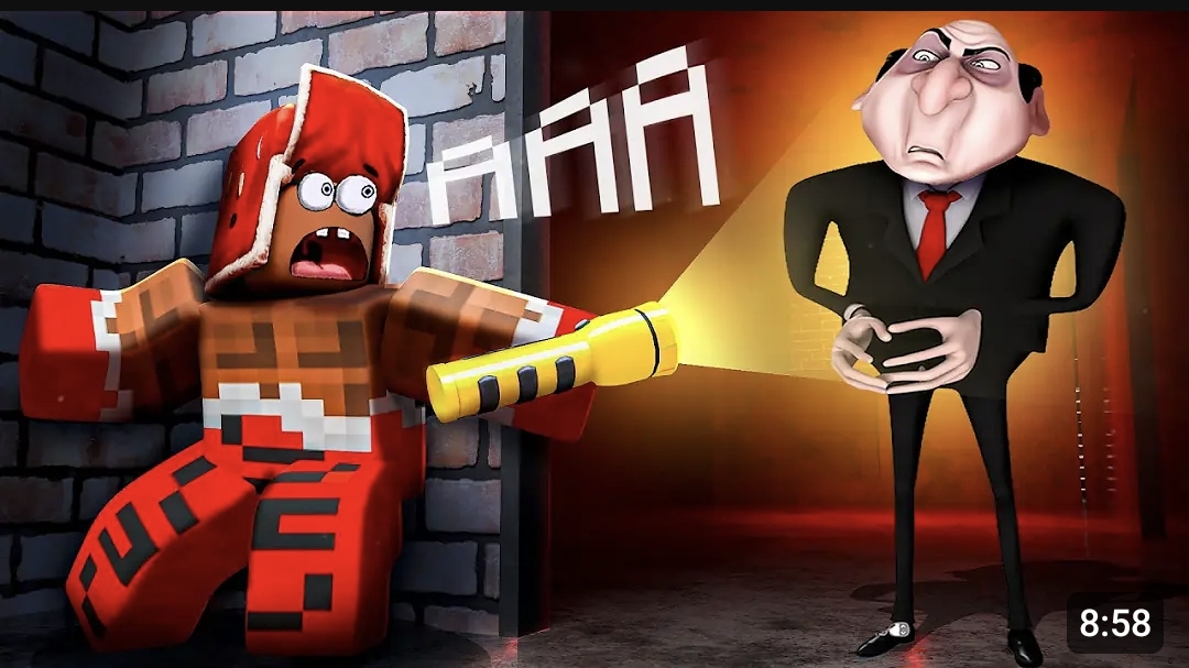 ПОБЕГ От *ЗЛОГО* Мистера ГРАМПИ в Роблокс! Roblox
