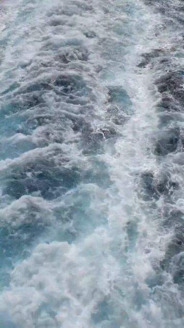 25 узлов - максимальная скорость для этих 160 000 тонн металла💪