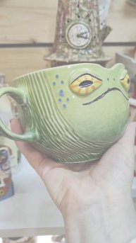 Кружки Лягушки "Он и Она" #подарок #чтоподарить #уникальныйподарок #посуда #керамика #14февраля