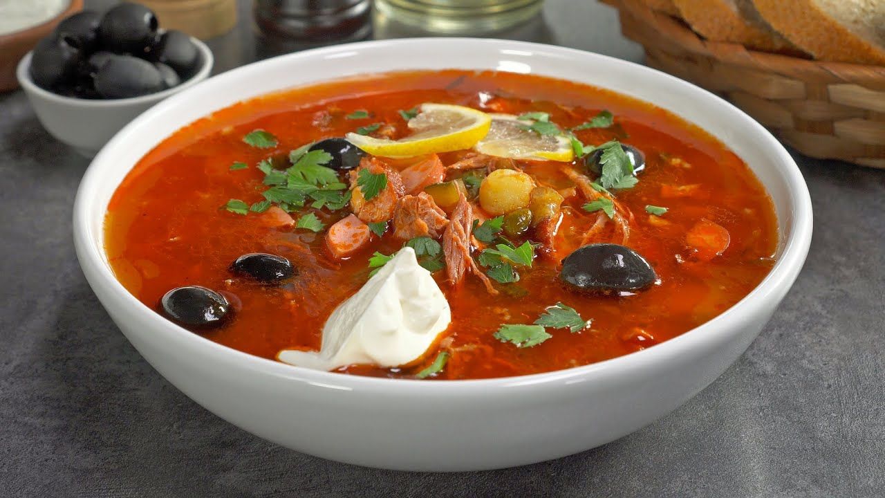 СОЛЯНКА по-домашнему...🍲😋 Рецепт в описании ✍️