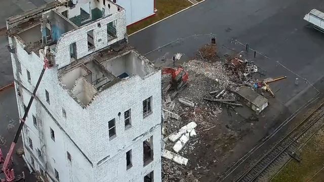 Демонтаж производственных цехов
