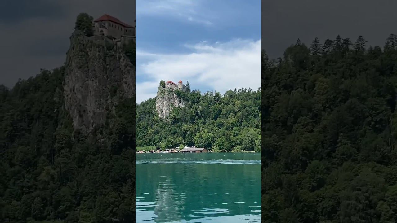 Lake Bled in Slovenia.