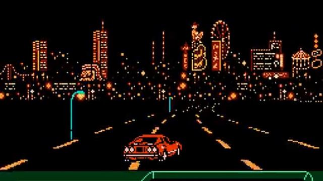 NES Прохождение [482] Rad Racer II