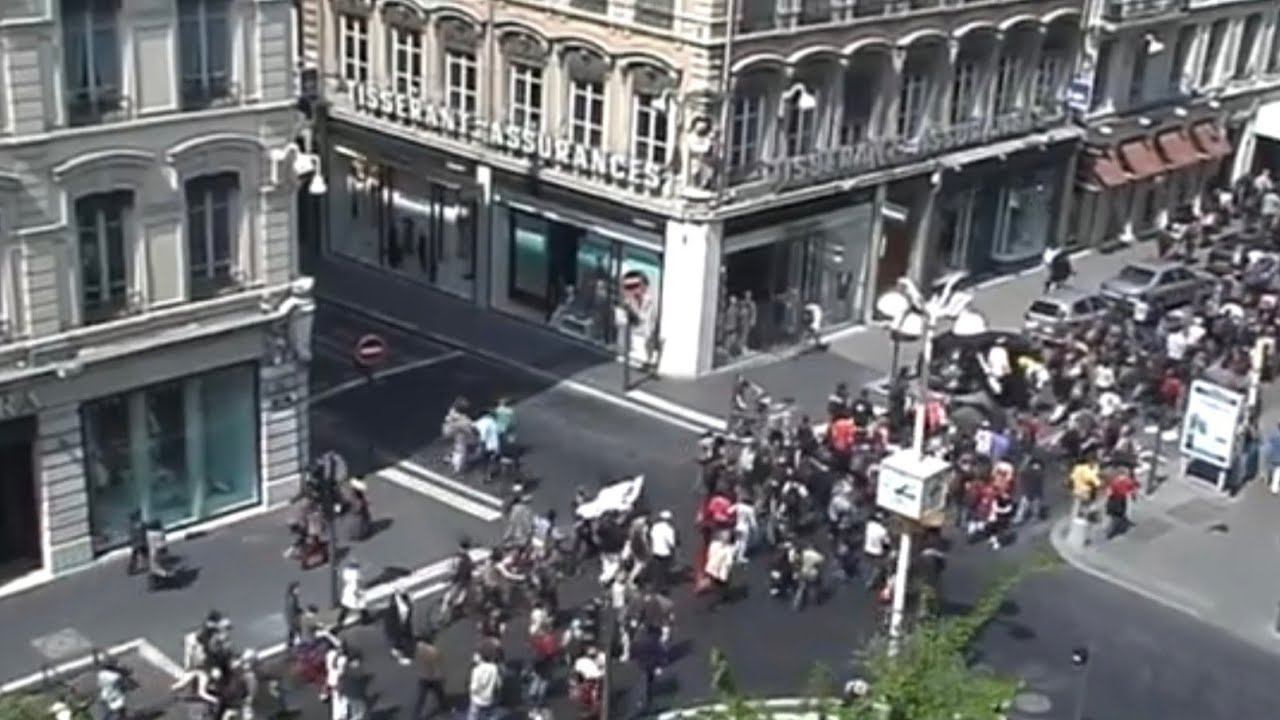 1 Мая в Лионе, Франция, 2009 года