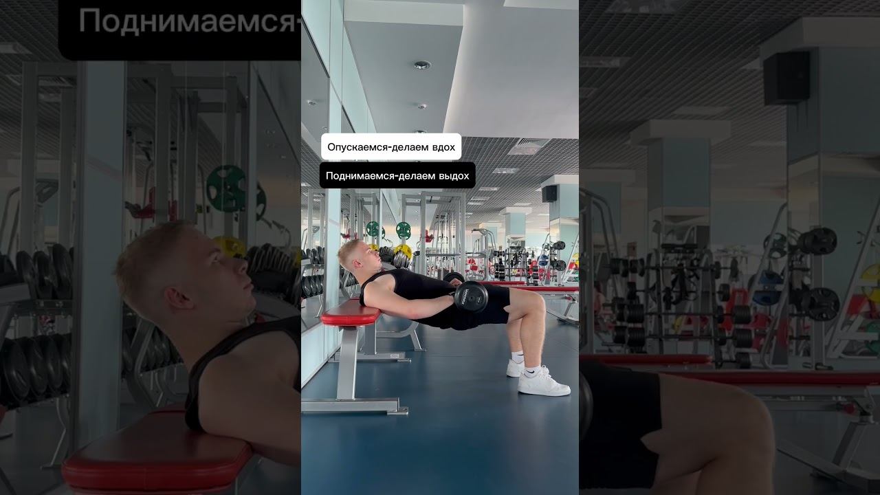 Ягодичный мостик на скамье