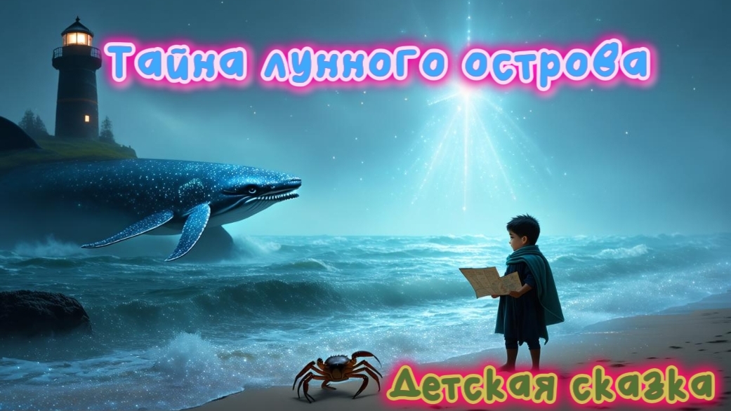 Детская сказка -Тайна лунного острова