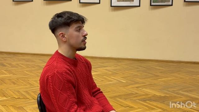 Гость театральной студии "ОкнА" Руслан Гагиати