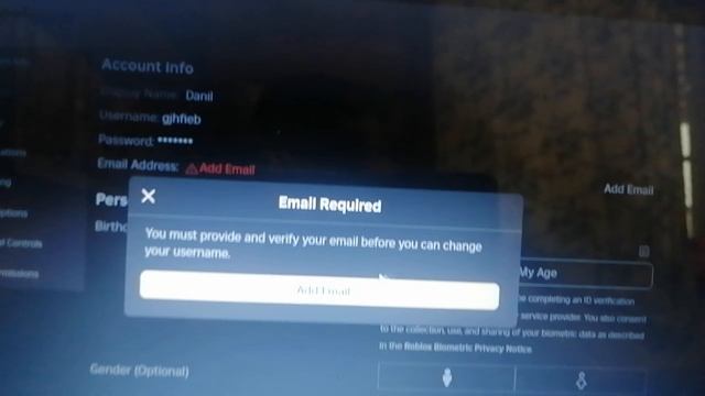 Как поменять имя в Roblox