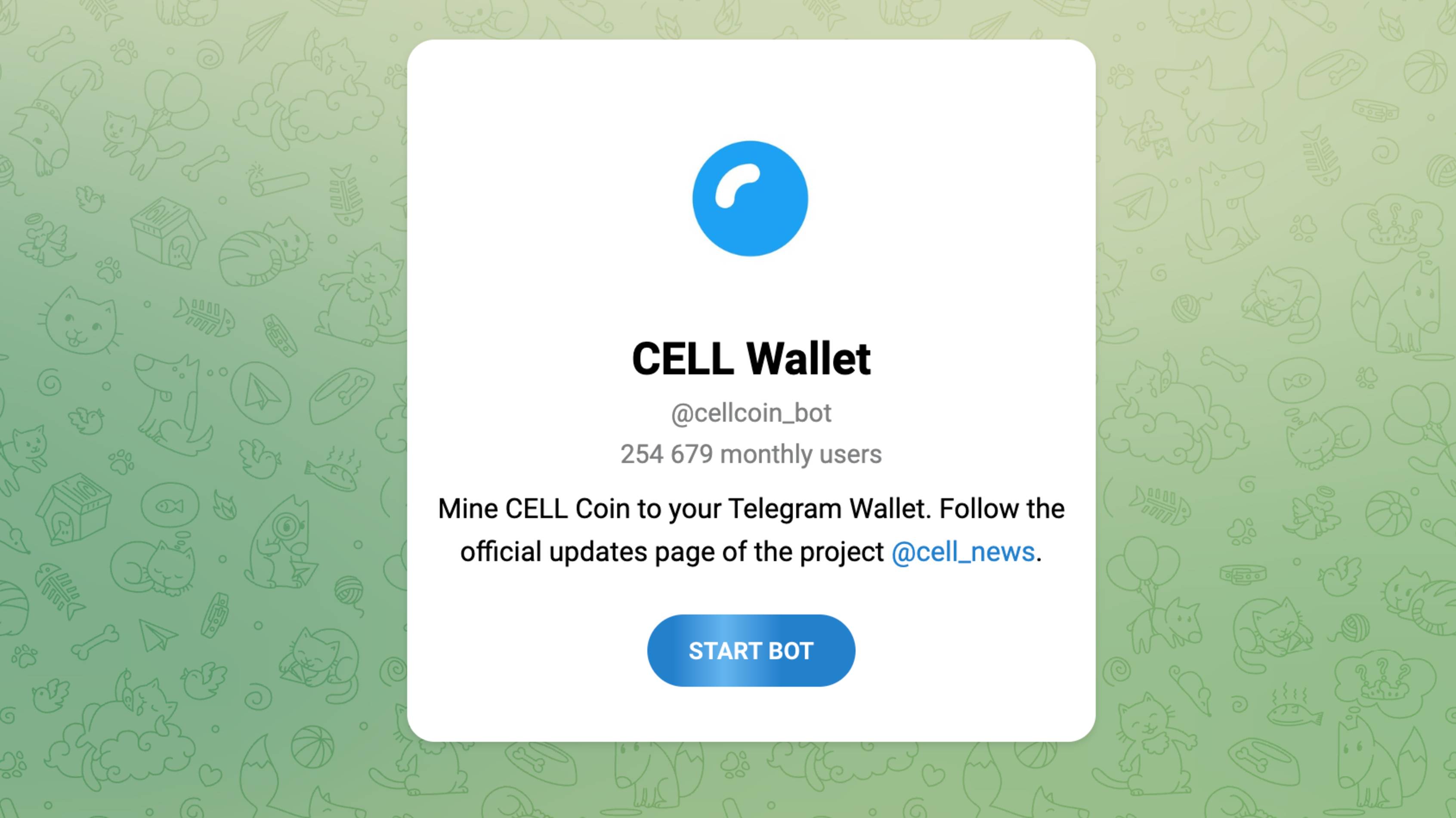 Cell Wallet | CellCoin bot - ежедневное комбо, как играть и когда листинг?