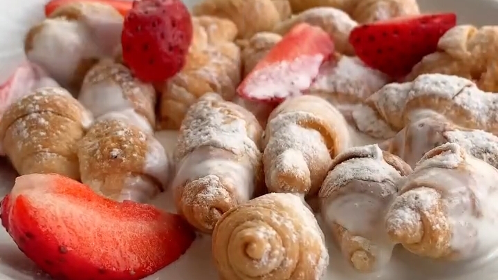 Мини Круассаны...🥐☕😋