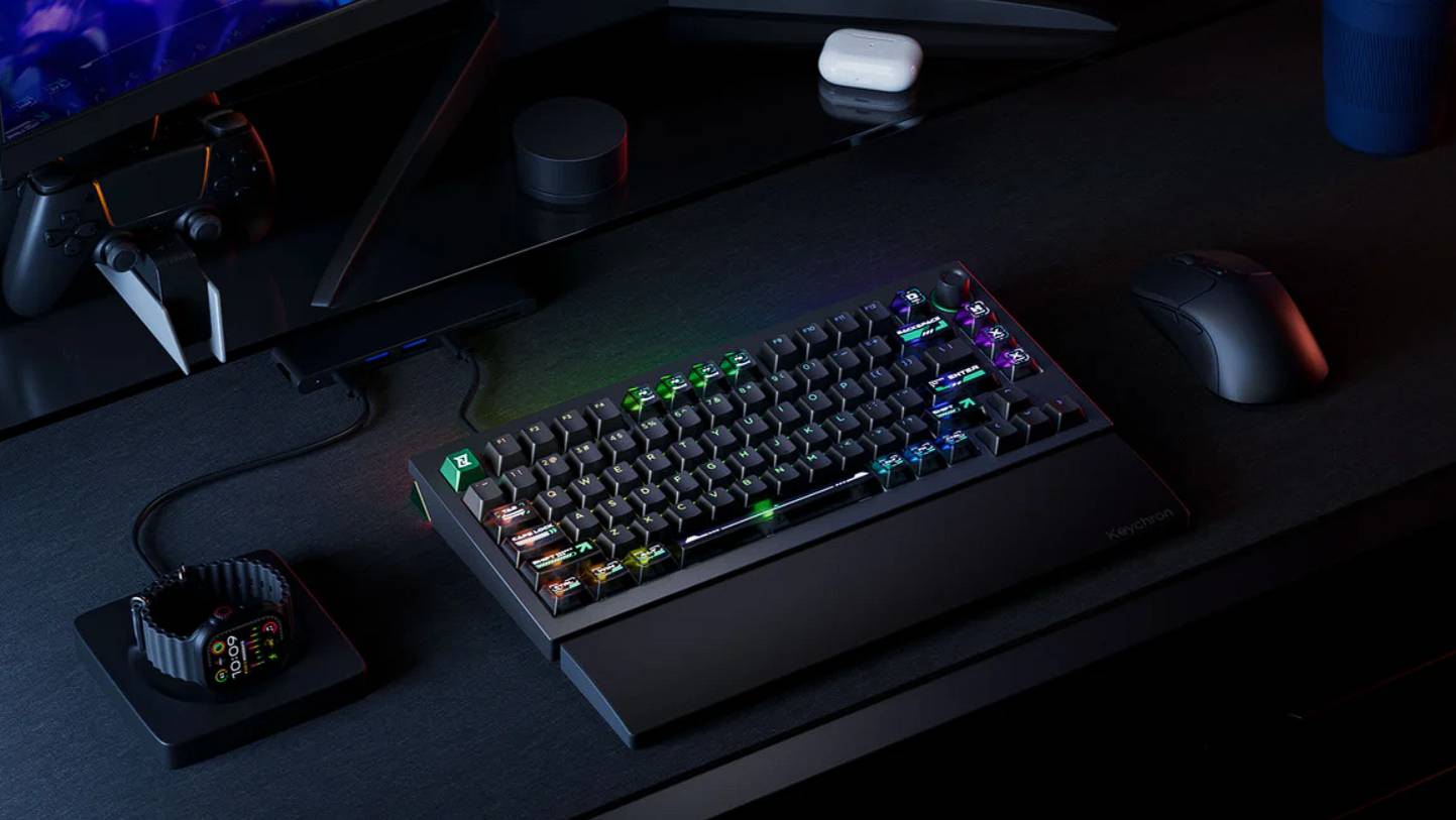 Keychron представила Lemokey L5 HE 8K — клавиатуру для киберспорта на магнитных свитчах