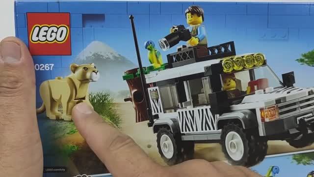 КРУТОЙ ДЖИП, ЛЕГО САФАРИ в Пятерочке!  Lego city 60267.
