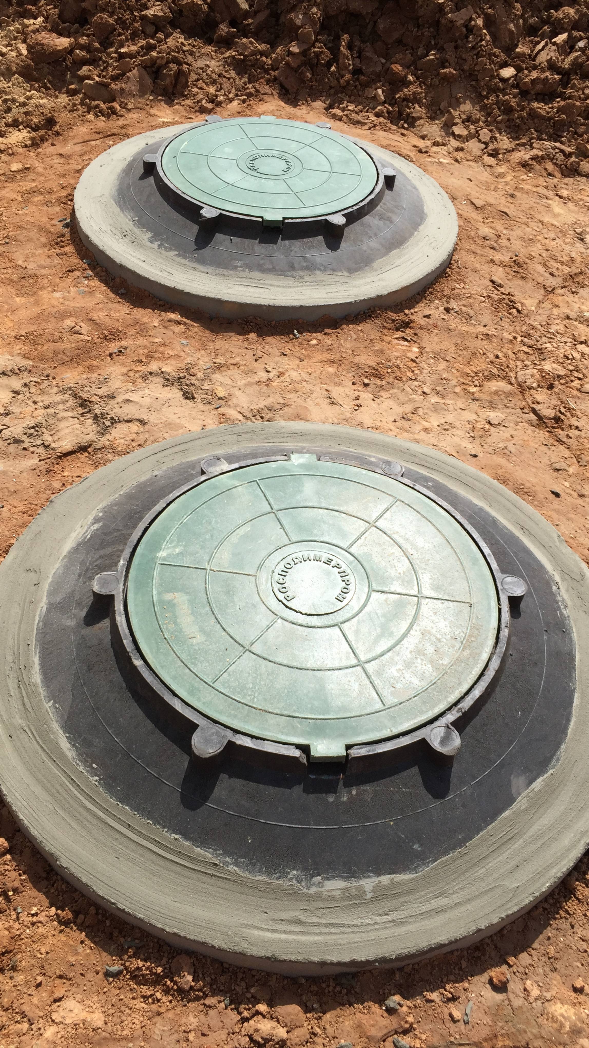 Бетонный септик, такой бюджетник