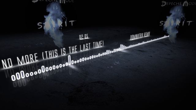 Depeche Mode - No More [This is the Last Time] (Dominatrix Remix)