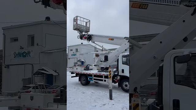 Автовышка 24 метра на базе ISUZU