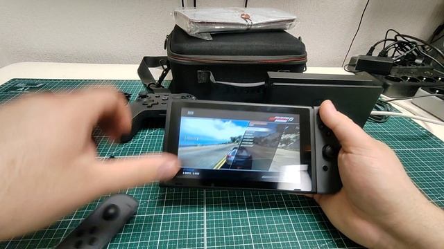 Обзор прошитого Nintendo switch с кейсом