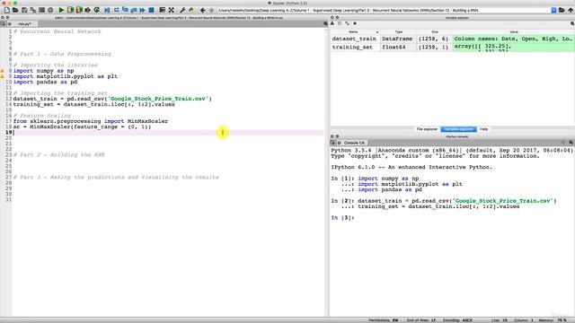 004 Step 3 - Applying Min-Max Normalization for Time Series Data in Neural Networks